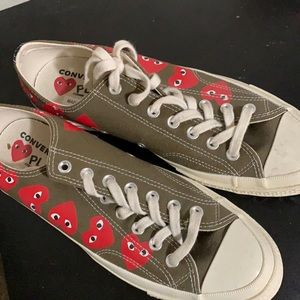 Comme Des Garçons Converse Sneakers NEW